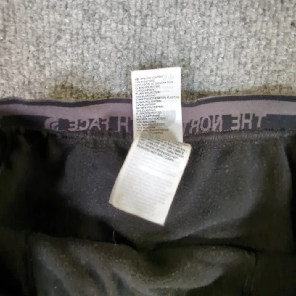 The North Face Men FlashDry Base Layer Tights Black Thermal Leggings Small #2627